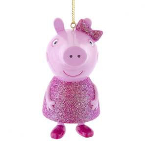 Peppa Pig™ Pink In Glitter Dress Ornament