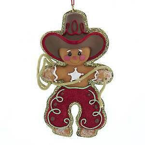 Gingerbread Cowboy Ornament
