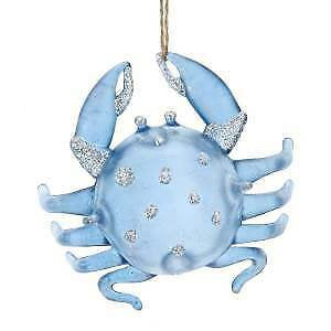Crab With Glitter Ornament