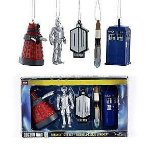 Doctor Who™ Miniature Ornaments, 5-Piece Box Set