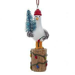 Christmas Seagull Ornament