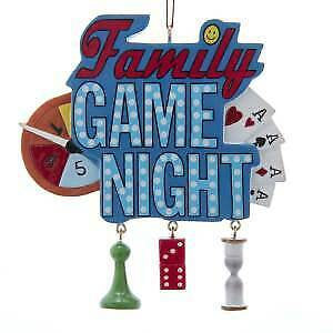 Family Game Night Ornament