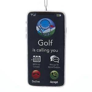 Golf Is Calling You Cell Phone Ornament