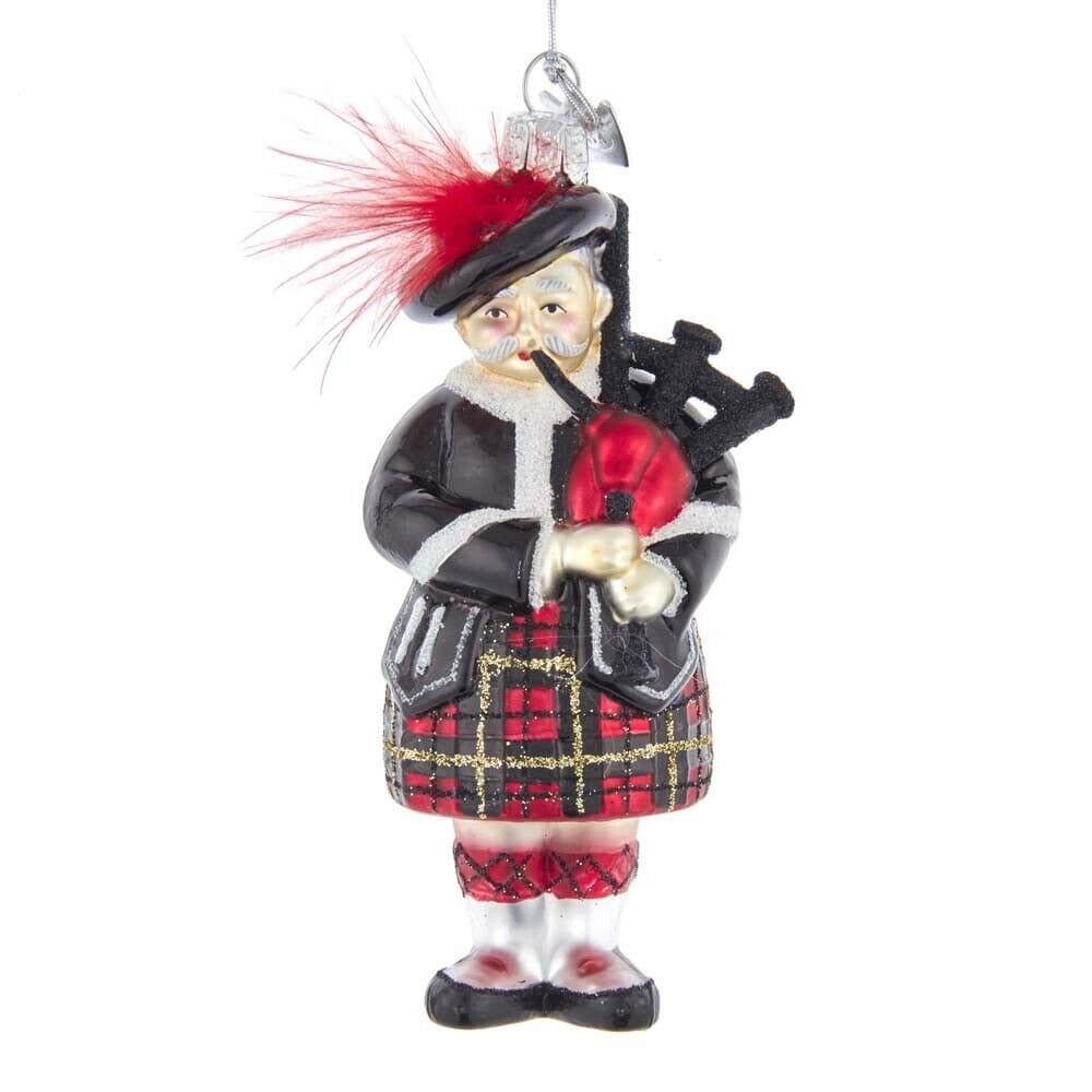 Noble Gems™ Scottish Bagpiper Ornament
