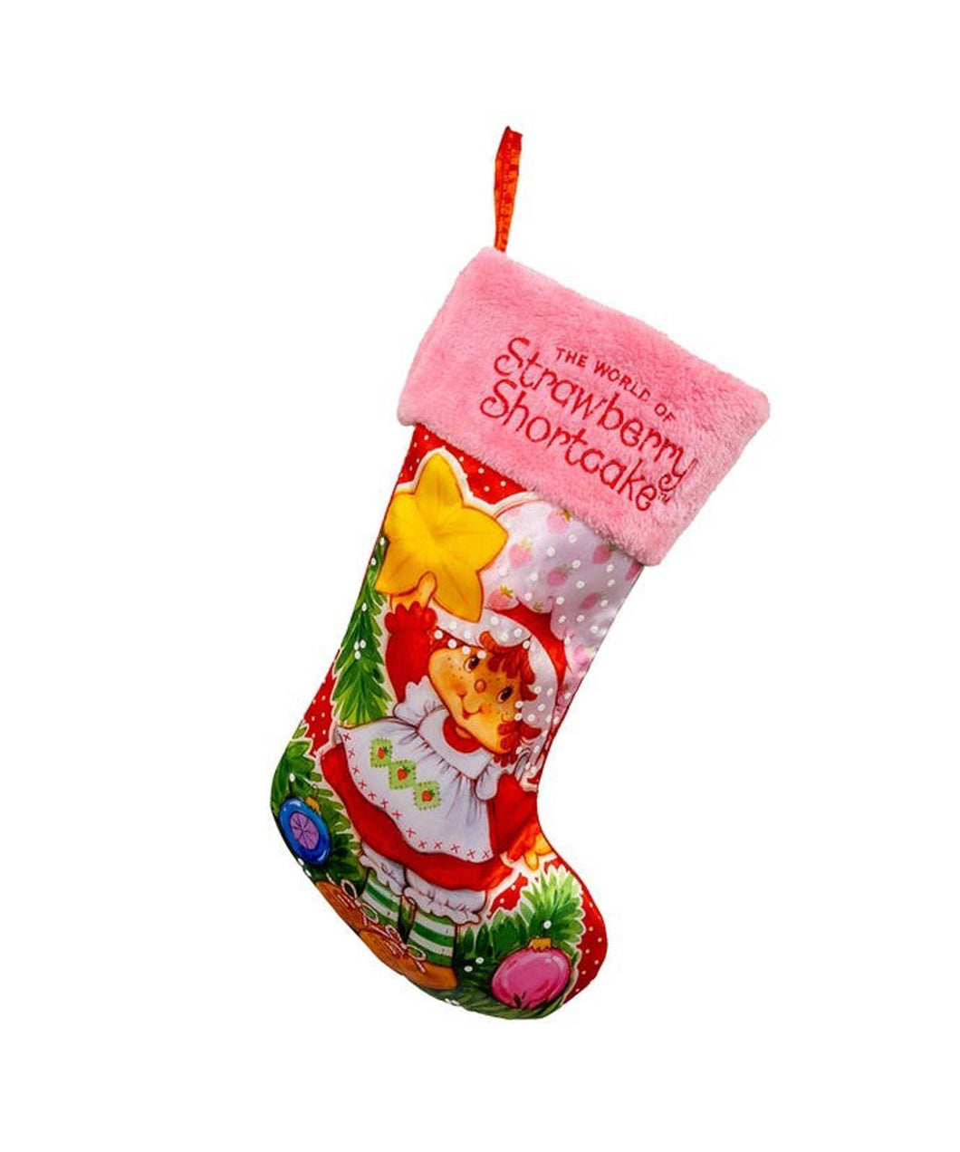 Strawberry Shortcake™ Red & Pink Stocking SS7251