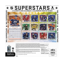 Load image into Gallery viewer, Trends International NHL Superstars 2026 12 x 12 Wall Calendar
