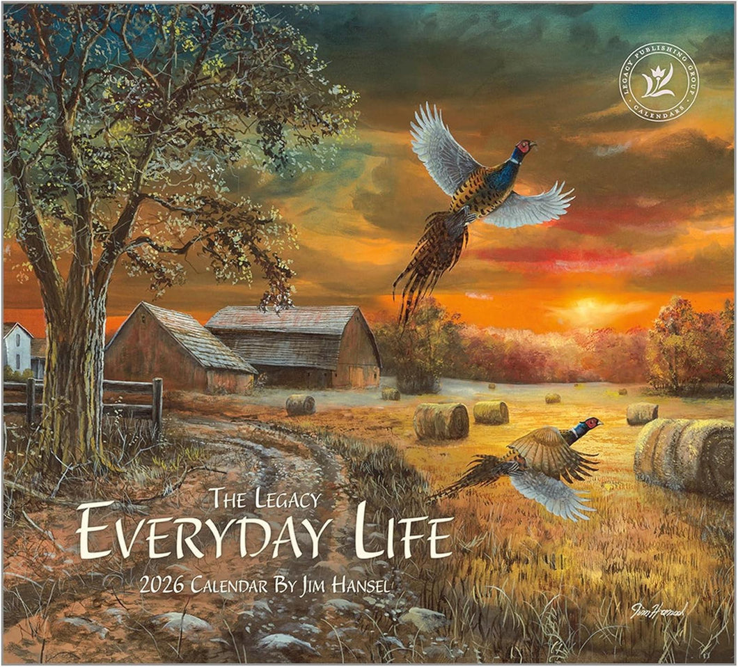 Legacy Everyday Life 2026 Wall Calendar
