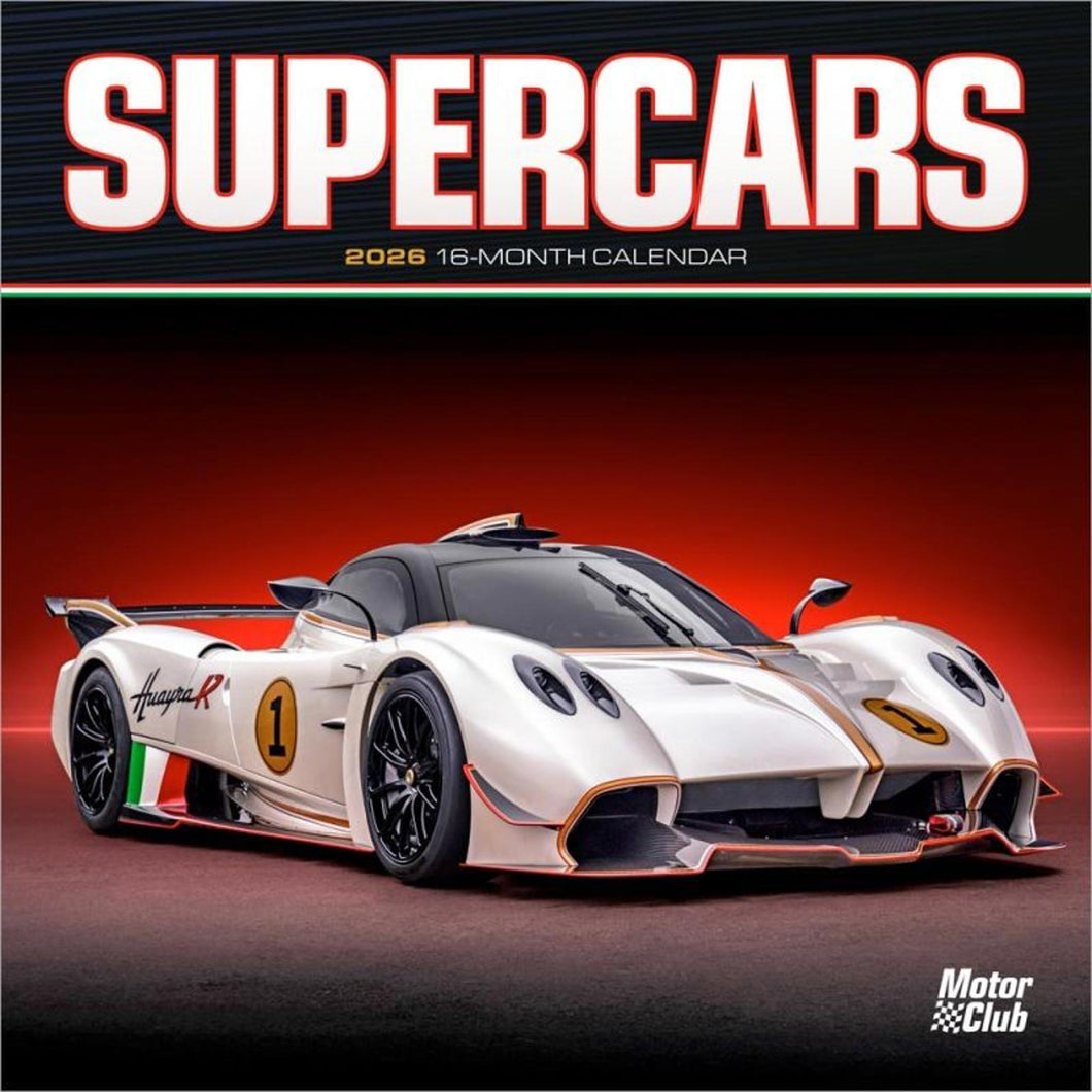 Browntrout Supercars 2026 7 x 7 Mini Calendar