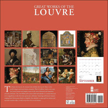 Load image into Gallery viewer, Universe Great Works of the Louvre 12x12 2026 Wall Calendar
