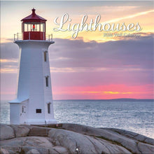 Load image into Gallery viewer, Turner Lighthouses 12x12 Photo 2026 Wall Calendar
