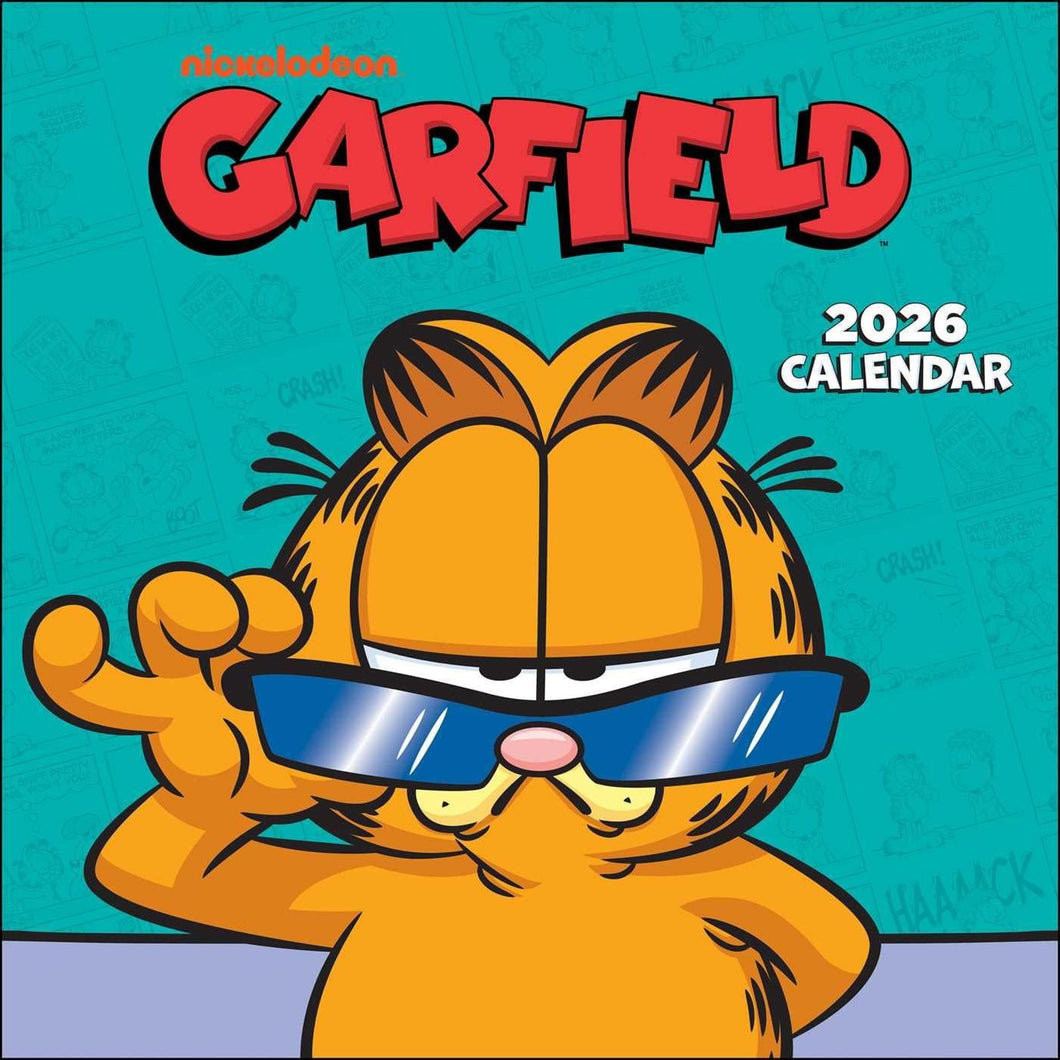 Andrews McMeel Garfield 12x12 2026 Wall Calendar