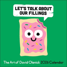 Load image into Gallery viewer, Andrews McMeel The Art of David Olenick 12x12 2026 Wall Calendar
