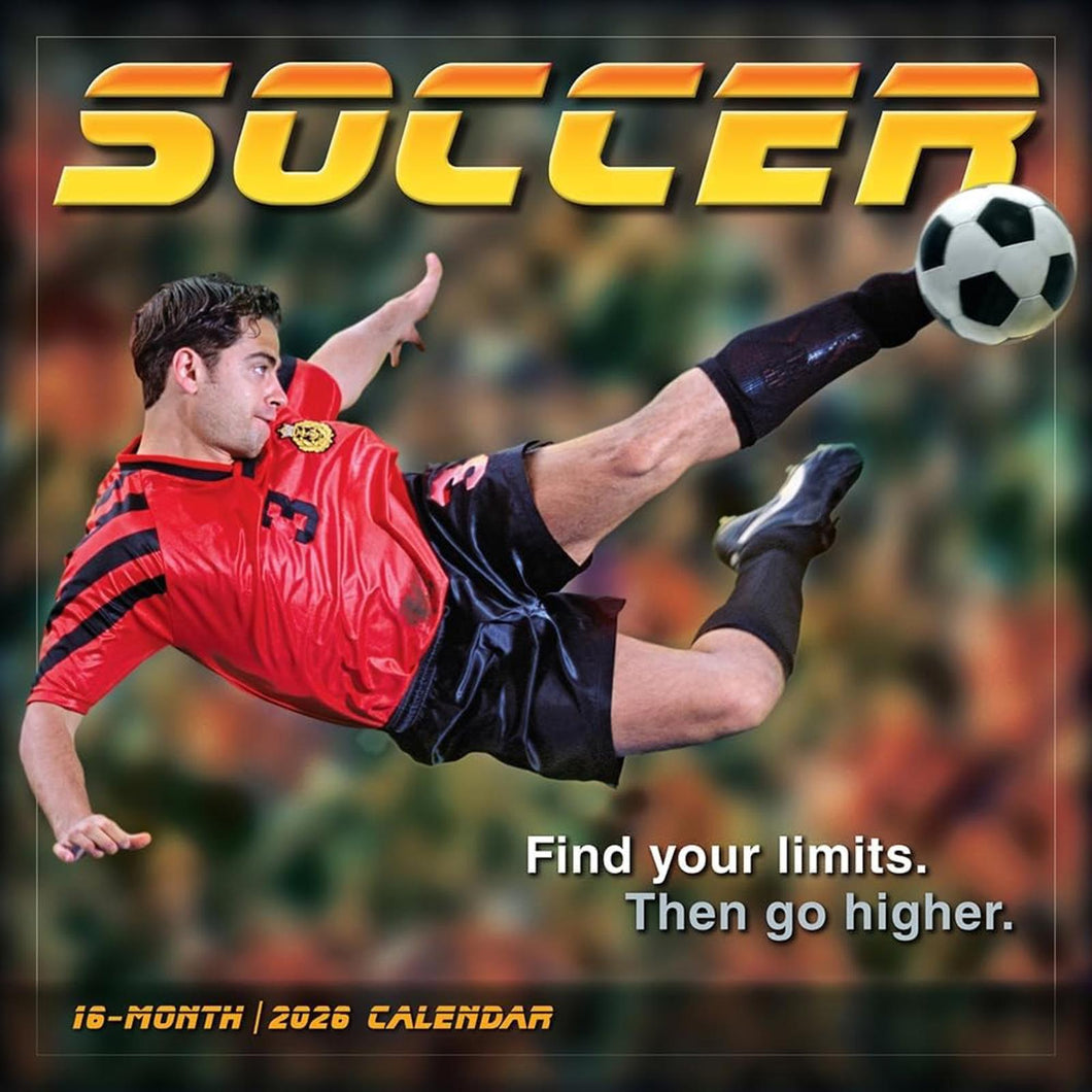 Sellers Publishing Soccer 2026 12 x 12 Wall Calendar