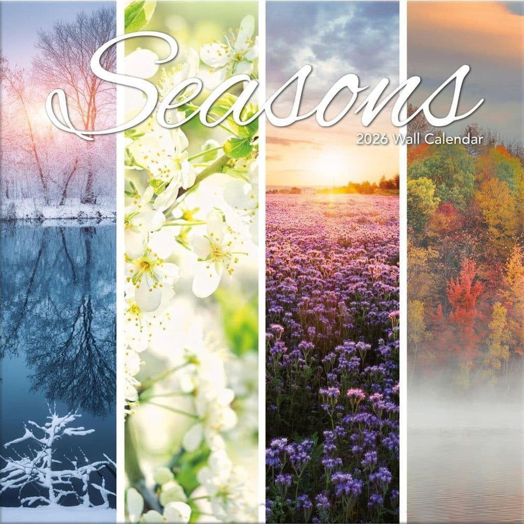 Turner Seasons 12x12 Photo 2026 Wall Calendar