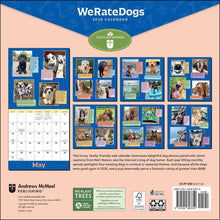 Load image into Gallery viewer, Andrews McMeel WeRateDogs 12x12 2026 Wall Calendar
