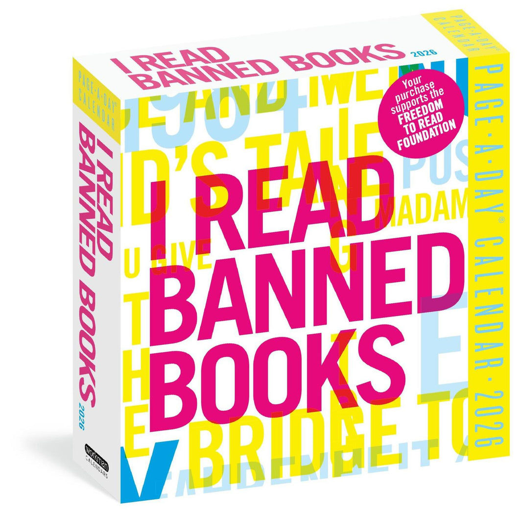 Workman I Read Banned Books 2026 Page-A-Day Calendar