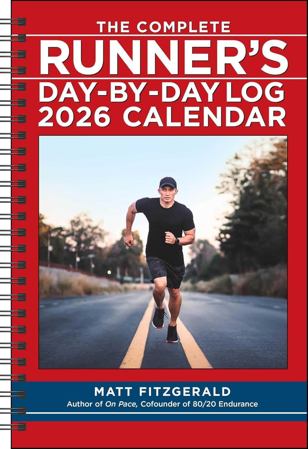 Andrews McMeel The Complete Runner's Day-by-Day Log 12-Month 2026 Planner Ca