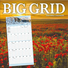 Load image into Gallery viewer, Turner Big Grid 12x12 Photo 2026 Wall Calendar
