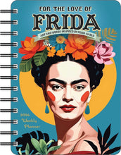 Load image into Gallery viewer, Amber Lotus For the Love of Frida 2026 Weekly Planner Calendar
