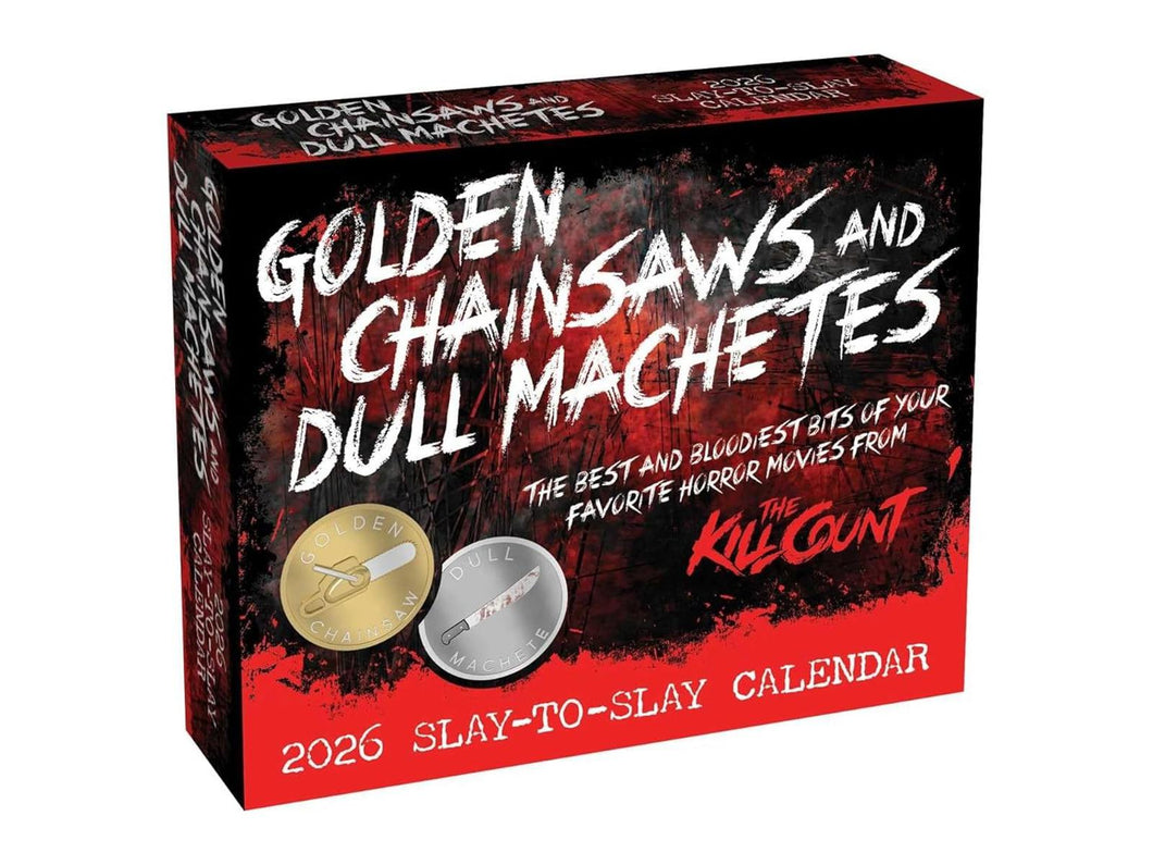 Andrews McMeel Golden Chainsaws and Dull Machetes 2026 Day-to-Day Calendar
