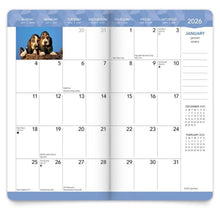 Load image into Gallery viewer, Browntrout I Love Puppies 2026-2027 Two Year Monthly Pocket Planner

