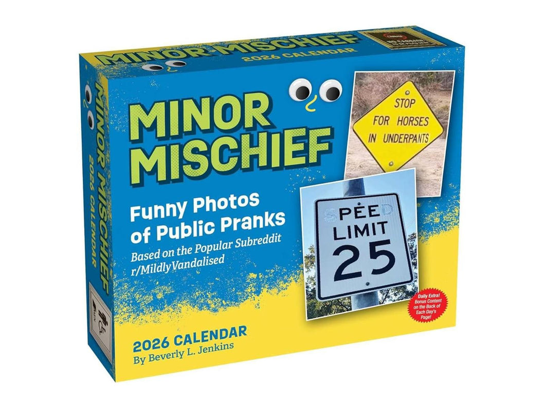 Andrews McMeel Minor Mischief 2026 Day-to-Day Calendar