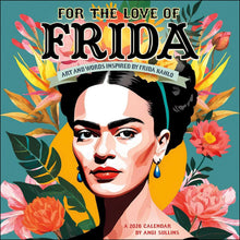 Load image into Gallery viewer, Amber Lotus For the Love of Frida 12x12 2026 Wall Calendar
