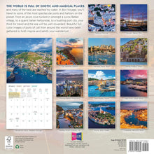 Load image into Gallery viewer, Sellers Publishing Bon Voyage 2026 12 x 12 Wall Calendar
