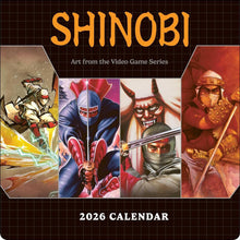 Load image into Gallery viewer, Harry Abrams Shinobi 12x12 2026 Wall Calendar
