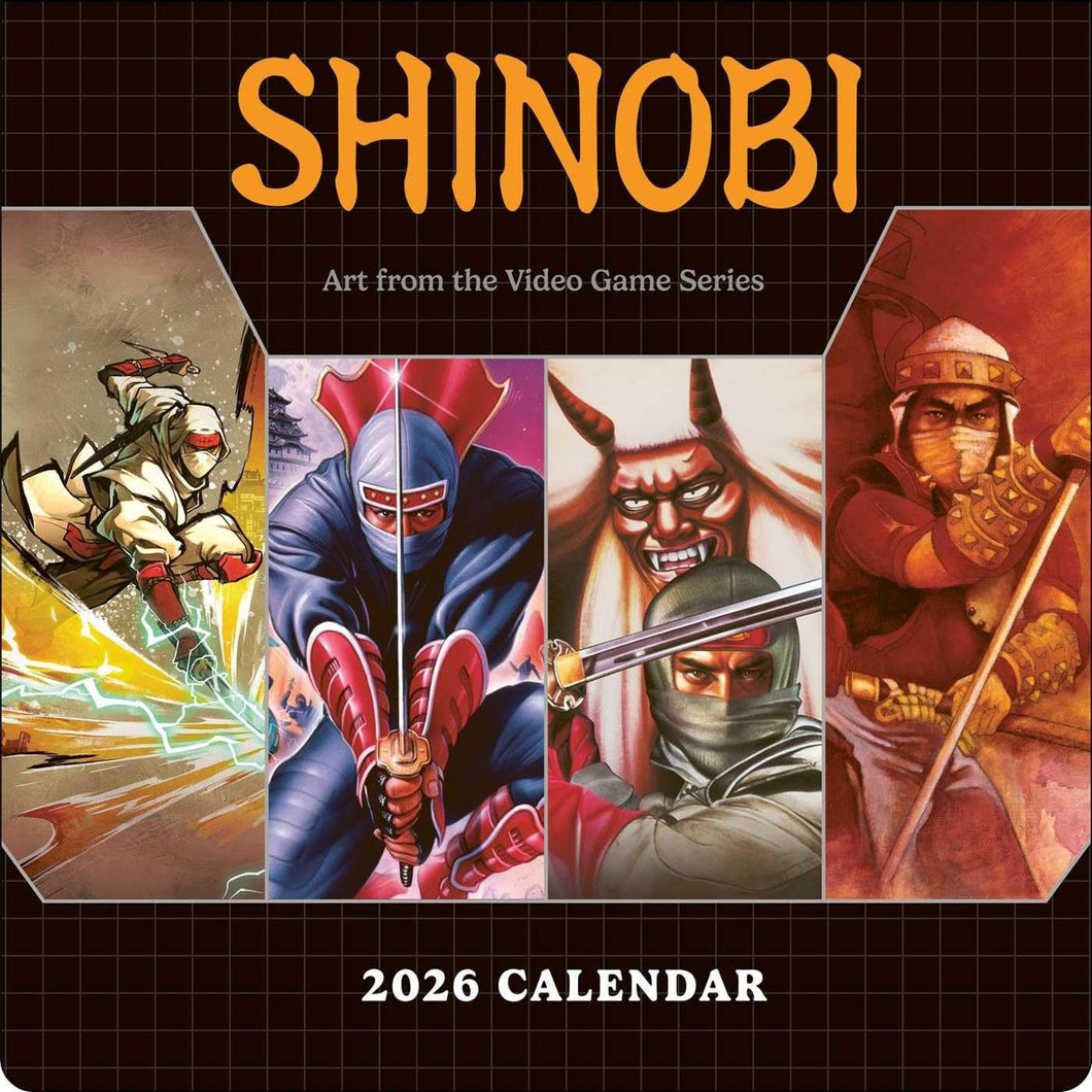 Harry Abrams Shinobi 12x12 2026 Wall Calendar
