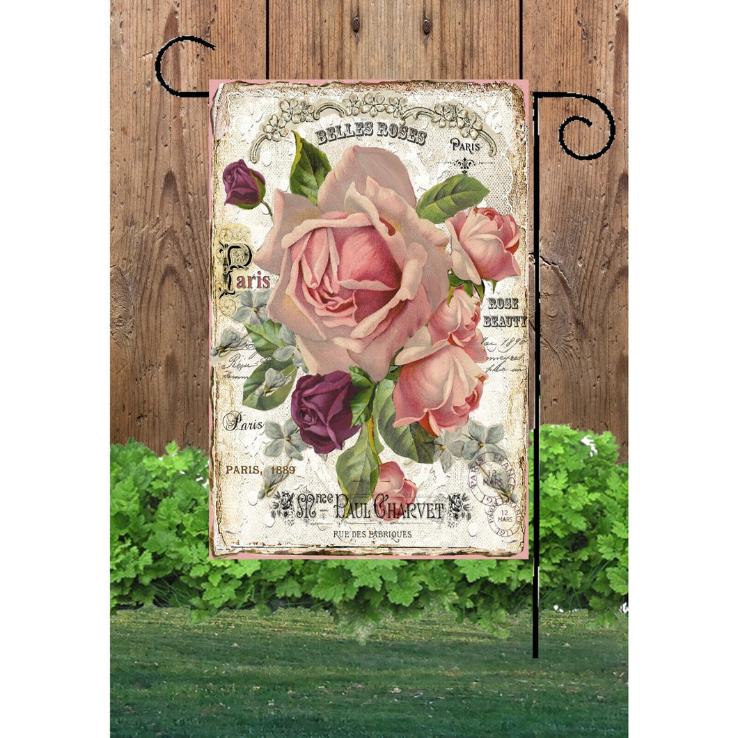 Flags Galore Belles Roses Garden Flag