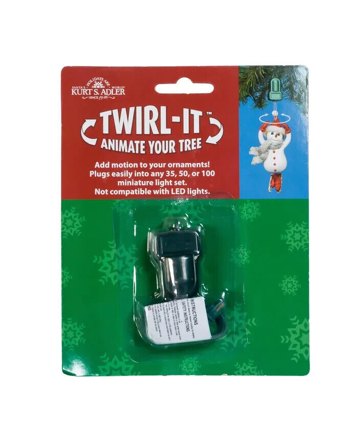 Twirl-It Motor Pigtail Ornament Twirler J7804