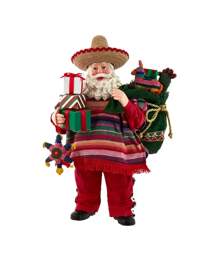 11  Fabriché™ Musical Mexican Santa FA0168
