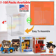 Load image into Gallery viewer, Lot 5 20 50 100 Funko Pop Protector Case for 4&quot; inch Vinyl Figures Collectibles
