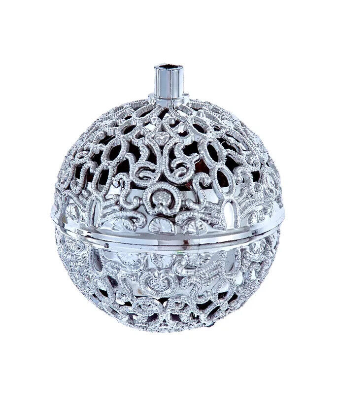 Battery-Operated Silver Chirping Bird With Sensor Ornament BAT1505