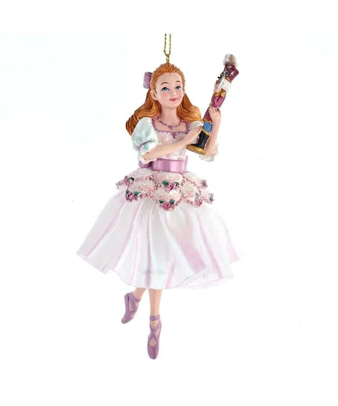 Nutcracker Suite Clara With Nutcracker Ornament E0426C