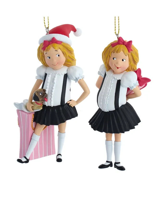Set of 2 Eloise at the Plaza Ornaments EL2231