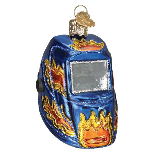Old World Christmas Welding Helmet Ornament