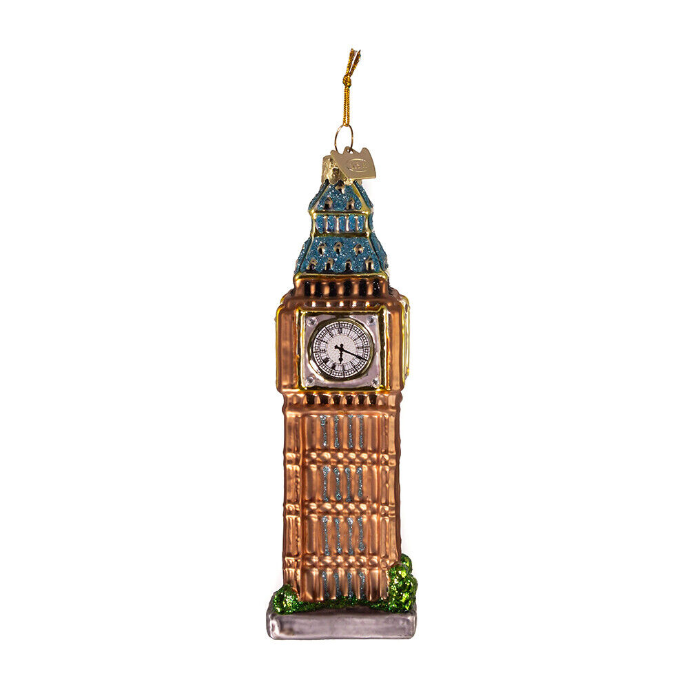 Noble Gems™ Big Ben Glass Ornament NB0598