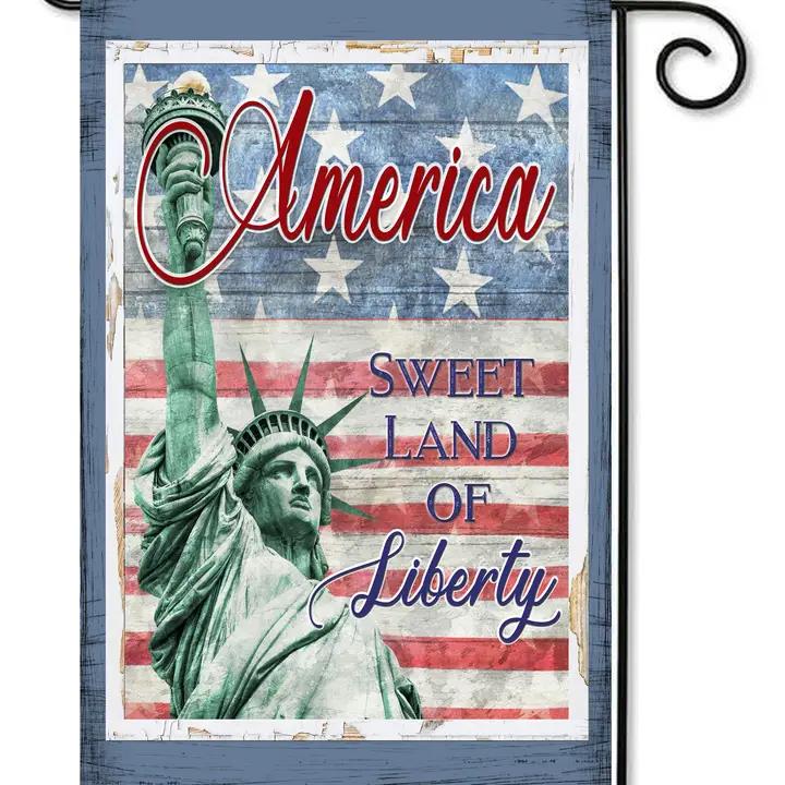 Flags Galore America Statue of Liberty Garden Flag