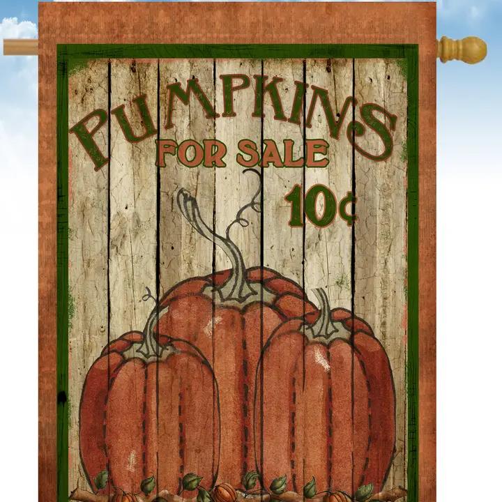 Flags Galore Pumpkins For Sales - House Flag