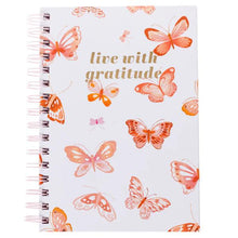 Load image into Gallery viewer, Graphique Butterfly 6 x 8 Spiral Hard Cover Journal
