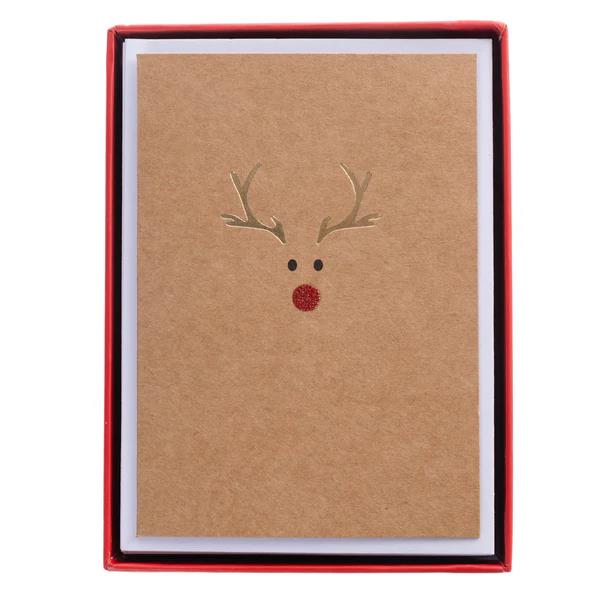 Graphique Rudolph Petite Boxed Cards 15ct
