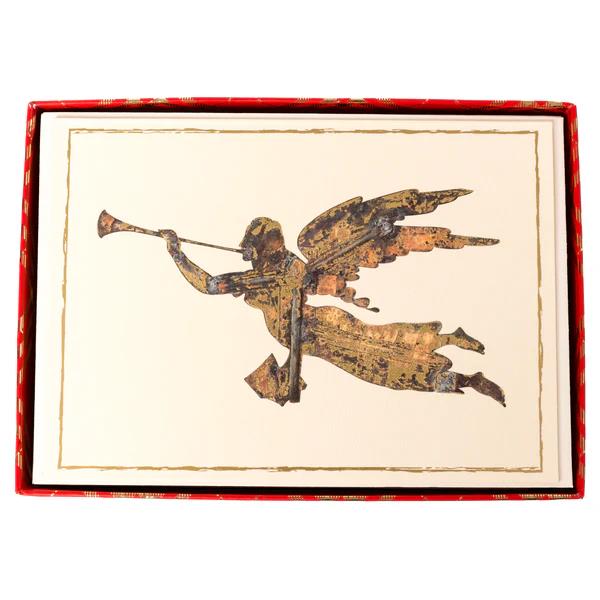 Graphique Chabot Angel Large Classic Holiday Boxed Card 15ct