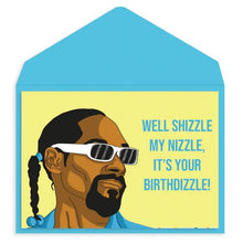 Load image into Gallery viewer, Graphique Snoop Dogg Birthday Card
