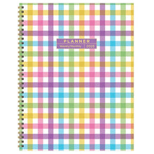 Load image into Gallery viewer, TF Publishing 2025 Madras Plaid Large Weekly Monthly Planner

