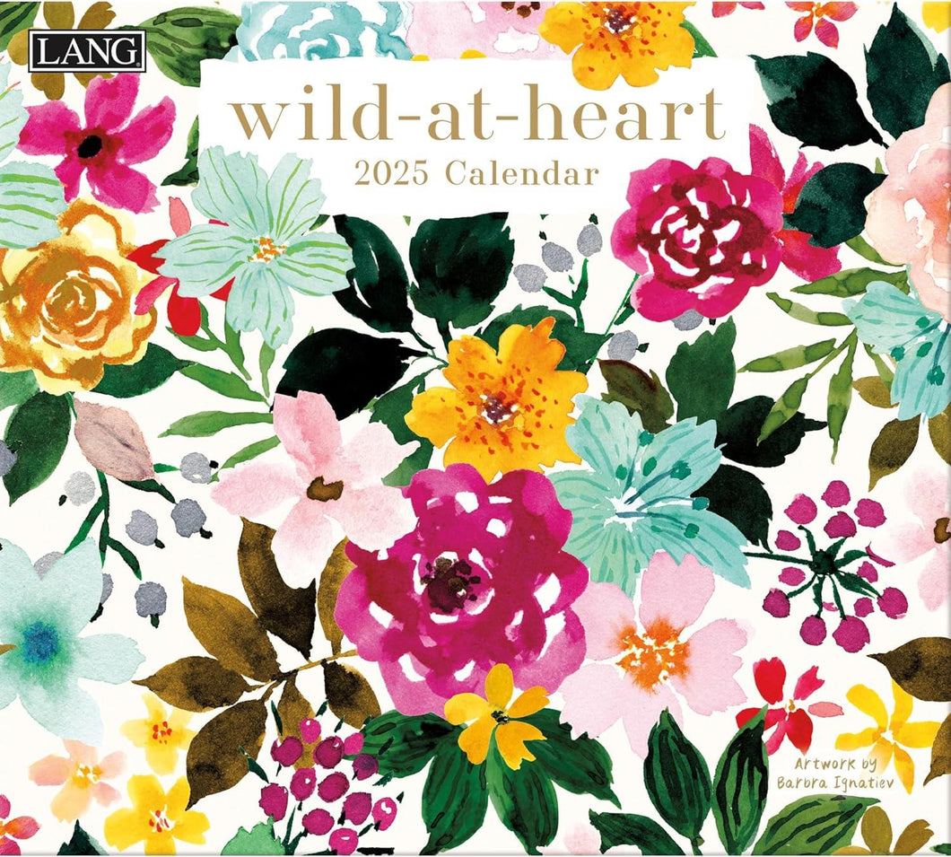 Lang Wild At Heart 2025 Wall Calendar