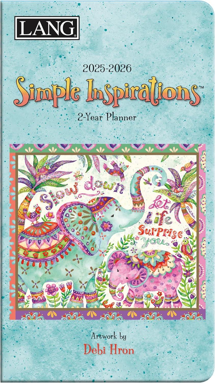 Lang Simple Inspirations™ 2025 2-Year Pocket Planner