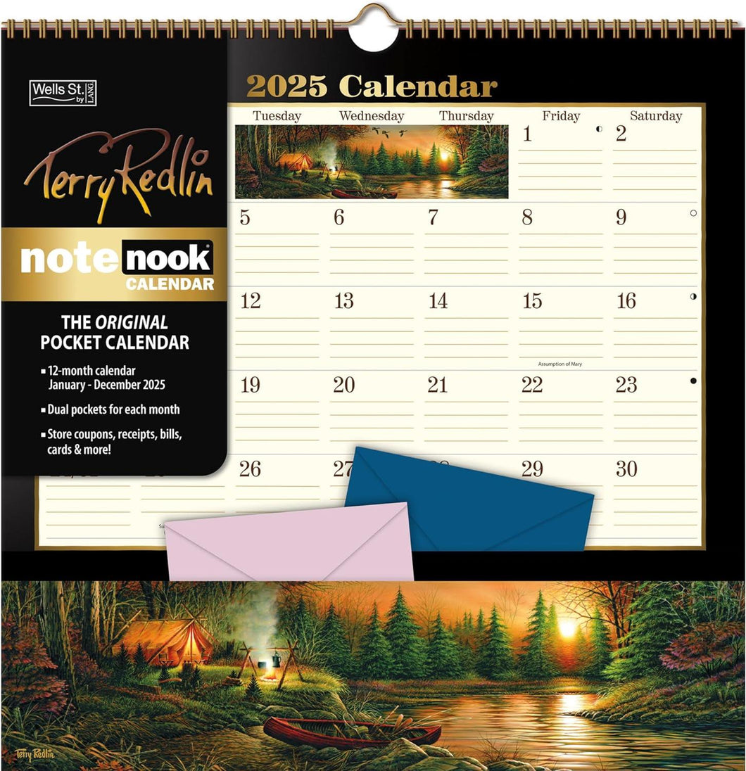 WSBL Terry Redlin 2025 Note Nook™ Calendar