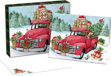 Load image into Gallery viewer, Lang Christmas Truck Boxed Christmas Cards 18ct
